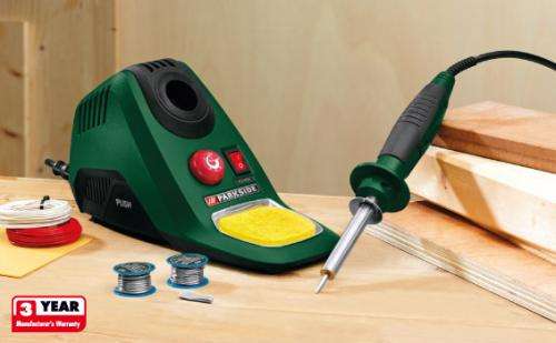 Adjustable Temperature Soldering Station 48watt  - £8.99 Available from 24th @Lidl
