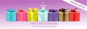 Free postage at Weleda until end of January