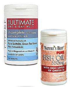 natures best - multivitamins 2 x 90 Tablets for just £14