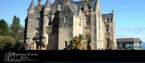 Safe 55% on a 2 Day stay for 2 at a 4* Castle Hotel in Scotland including Dinner (AA Rosette) & Welcome Drink £159 @ 5pm.co.uk