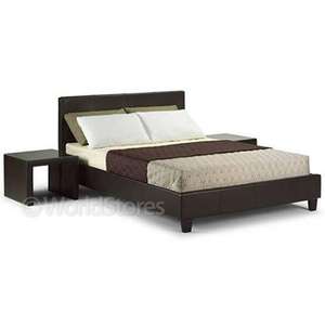 Faux Leather Double Bedstead @ £89.99 Bedroom world
