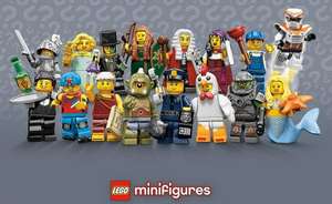 Lego mini-figures Loyalty card @ Toymasters stores - buy 5 get 1 free...£1.99ea with offer £1.65 each