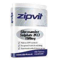 360 x Glucosamine Sulphate 2kcl 1500mg tabs at ZipVit £12.29 Delivered