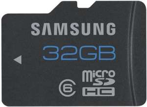 Samsung Micro SDHC 24MB/s CLASS 6 - 32GB £15.60 @ ebay picstop