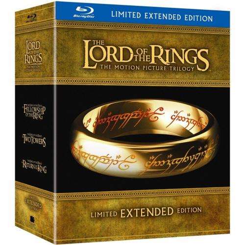 The Lord Of The Rings Trilogy: Extended Edition Box Set (15 Discs) (Blu-ray) HMV £24.99