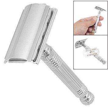 Silver Tone Double Edge Blade Razor £4.37 Sold by sourcingmap and Fulfilled by Amazon