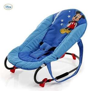 HAUCK ROCKY DELUXE BABY BOUNCER MICKEY BLUE @ kiddisave £23.90 Delivered
