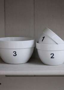 Set Of Three Ceramic Mixing Bowls At Garden Trading £14.70 Inc Postage .. RRP £35