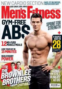 Mens Fitness [5 Issues for £5] + FREE Colgate C200 Electric Toothbrush worth £64.99 !
