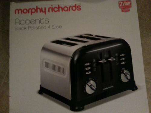 Morphy Richards Accents 4 slice toaster £10.00 @ Asda Moorthorpe