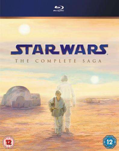 Star Wars The Complete Saga (Blu Ray) £44.96 at Zavvi with code