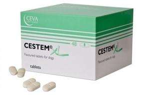 Cestem dog worming XL tablets for large dogs £2.69 each (£1.20 each for small dogs) delivered @ Animed