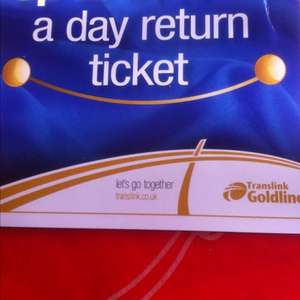 50 per cent off a day return ticket @ Translink