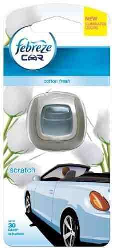 Febreze Clip-on Car Air Freshener Starter Kit Cotton £1 @ Asda