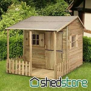 5' x 6'9 (1.52x2.05m) Play-Plus Parsley Cottage Playhouse £235.95 was £399.99 Free delivery also TCB 3.03% @ Shedstore