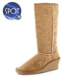 Ladies Snow Storm Tan Boots £4.49 Delivered @ Gluv Footwear