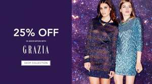 25% OFF @ BANK with voucher from this weeks Grazia magazine