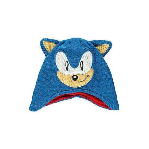 Sonic The Hedgehog Trapper Hat (Size 1-3  Years Only) At Asda Direct Free Click & Collect