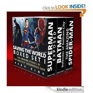 Saving The World Boxed Set I +  Set II  : The Amazing Stories of The Greatest Superheroes Ever (Batman ,Superman, Spiderman,  Wolverine, Ironman & The Hulk) [Kindle Edition]  - Download Free @ Amazon