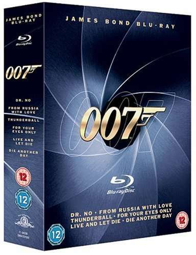 James Bond Blu-ray Collection 6 FILMS. AMAZON - £16.43