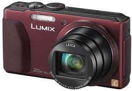 Panasonic Lumix DMC-TZ40 Compact Digital Camera Red (20 x digital zoom, 18.1MP) - £186.89 @ Buyacamera