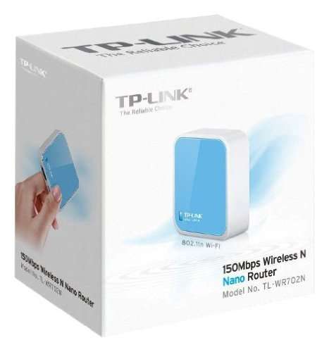 TP-Link TL-WR702N Wireless N Nano Router/Range Extender/TV, Gaming, Set-top Adapter with USB Charger £11.99 Delivered @ Amazon