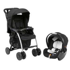 Chicco Simplicity Travel System with Keyfit Car Seat in Night 	Chicco Simplicity Travel System with Keyfit Car Seat in Night with free kids poncho @ £51.57 delivered @ Bambino direct
