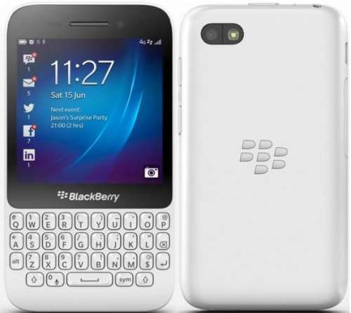 Sim-Free Blackberry Q5 (White), Pre order £129.95 from Carphone Warehouse