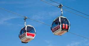 Only £3.30 Return. Half Price on Emirates Cable Car for Newham residents and up to three guests
