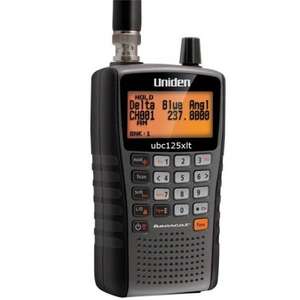 Uniden 125xlt radio scanner.  Flightstore. Co. UK £109.95 free delivery