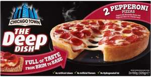 Two Chicago Town Deep Dish Pizzas 99p @ Lidl from 13th March