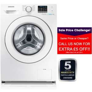 Samsung Eco bubble WF80F5E0W2W £347 + 5 year warranty  delivered + 7 nights hotel stay for2 free @ my choice.co.uk