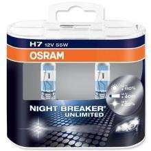 Osram Nightbreaker UNLIMITED - Performance Bulb Set - H7 477 for £12.24 @ Eurocarparts