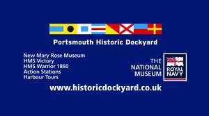 Half Price Portsmouth Historic Dockyard 9 Venue-in-1 Annual Family Pass £39.20 (was £78.40) with Eagle Radio