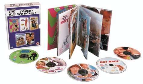 (DVD) Comedy Giftpack Box Set (Austin Powers, Theres Something About Mary, Dude Wheres My Car, Rat Race and Nine Months) - £1.56 (Used - Very Good) - Amazon/Zoverstocks
