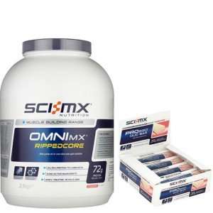 SCI-MX OMNI MX RIPPEDCORE 2.1KG & FREE PRO 2GO DUO BARS AT AFFORDABLE SUPPLEMENTS (£33.15 WITH TCB AND PROMO CODE)