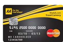 Free AA Travel Prepaid Card £9.95 or free if you load £100+
