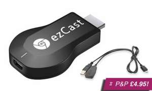 Miracast streaming media player for all Android devices £19.99 plus £4,95 P&P @ Dealcloud