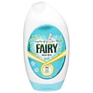 Fairy Non-Bio Gel 24 washes £4 down from £6.98 instore & Online @ Wilkinson