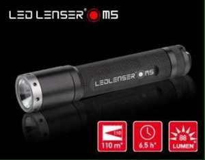 LED Lenser M5 - Brilliant Micro Processor Torch - Half Price - £21.47 + £1.95 p&p @ Torch Direct