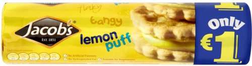 Jacob's Lemon Puff Biscuits (200g) ONLY £1.00 @ Asda