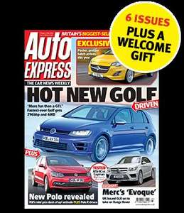 Auto Express Magazine £1 trial for 6 issues and a free toolkit
