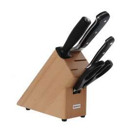 Wusthof knife block set half price -  was £169 now £84 from Heal's
