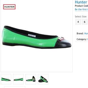 Hunter shoes £9.99 @ Legend Footwear