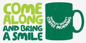 Free Coffee Morning Kit Macmillan cancer support