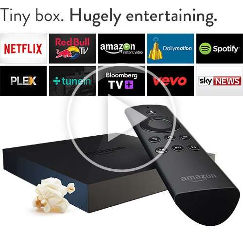 Amazon Fire TV £79/£49 for Prime Members. Pre-order now!