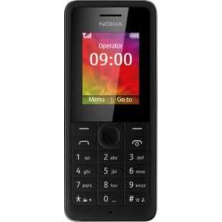 Nokia 106 for £14.99 (T-Mobile) or £19.99 (EE) including £10 top-up @ Argos