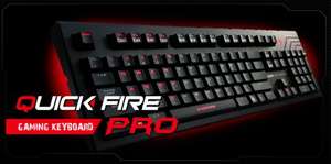 CoolerMaster Storm Quickfire Pro MX Red mechanical keyboard £52.84 @ comwales