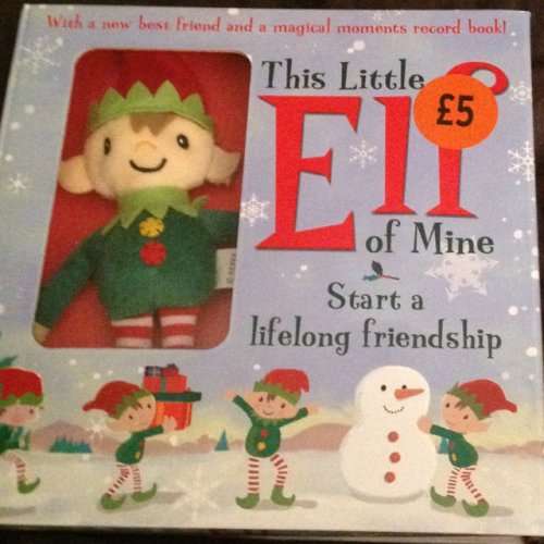 This little elf toy, boxed with lovely hardback book, boxed like elf on the shelf £5 @ Sainsbury's  instore
