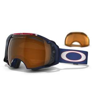 Oakley AIRBRAKE Ski Goggles Terje Haakonsen - Black Iridium & Persimmon lens £99 @ eyewear outlet